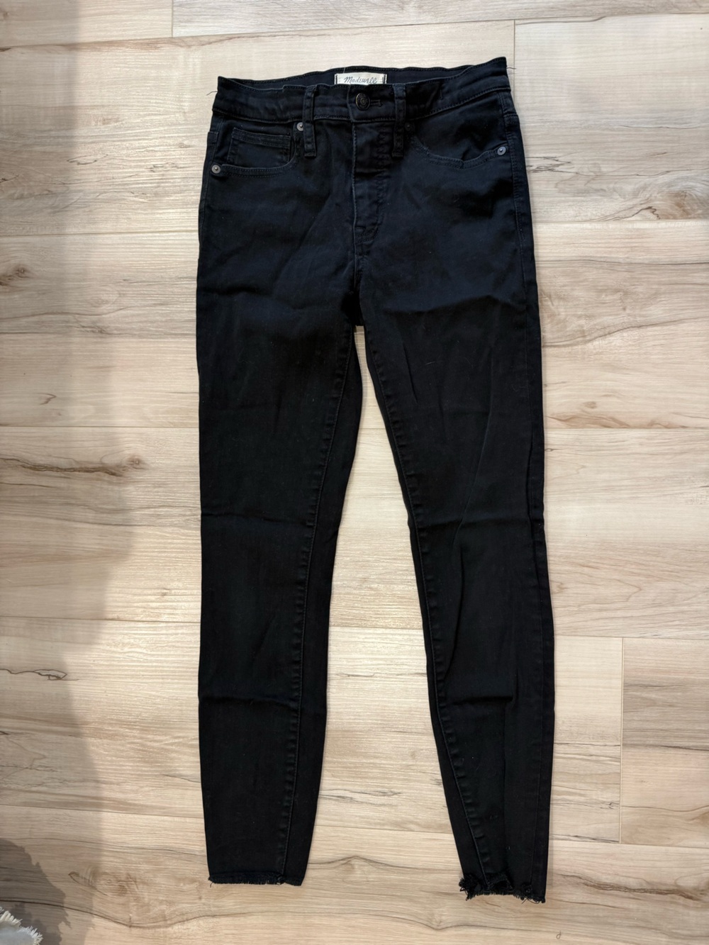 Madewell Black Skinny Jeans